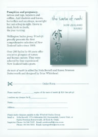 leaflet advertising a book launch