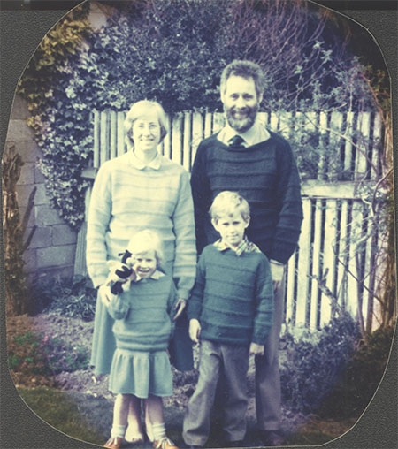 faded family photo for restoration