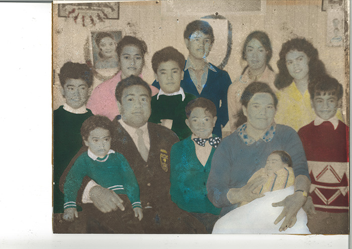 ripped, torn, faded photo for restoration