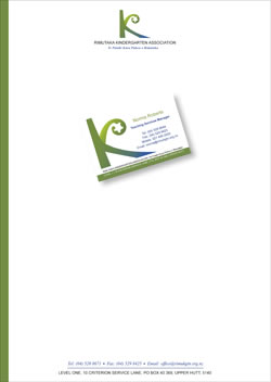 matching business card and letterhead